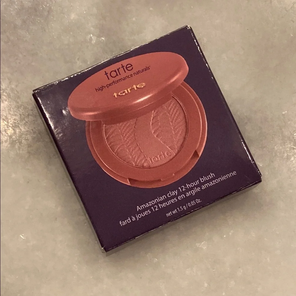 NIB Tarte Amazonian Clay 12-hour blush in seduce - Picture 1 of 6